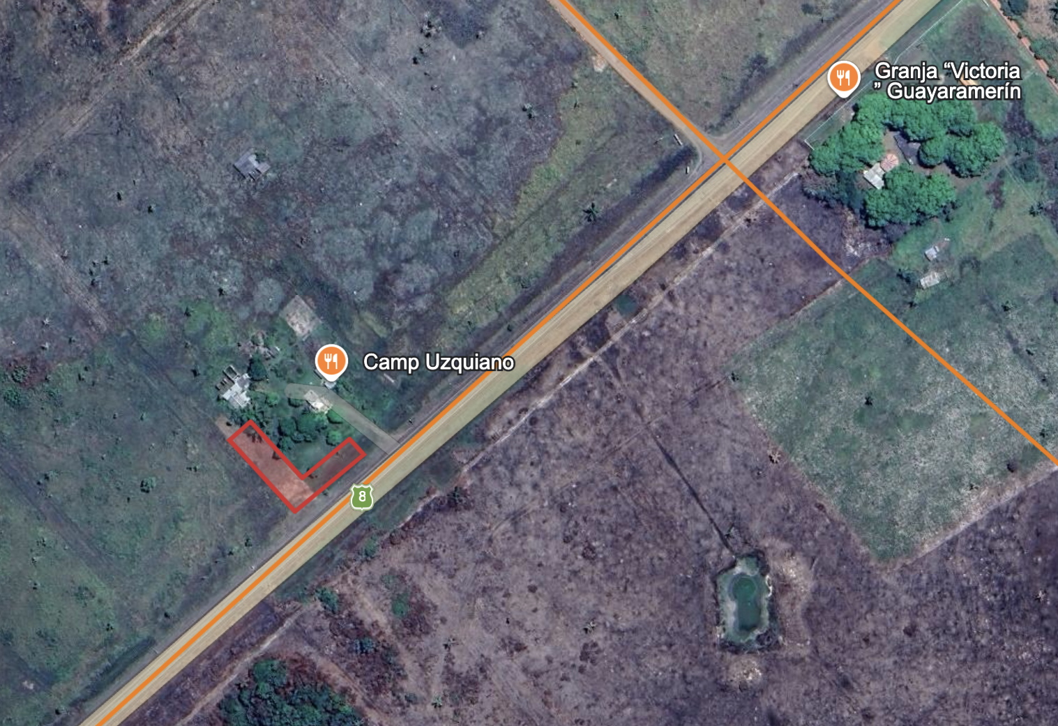 Terreno de 1.040 m² en Carretera a Riberalta
