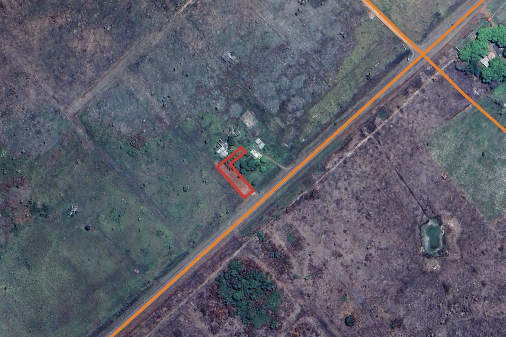 Terreno de 1.040 m² en Carretera a Riberalta